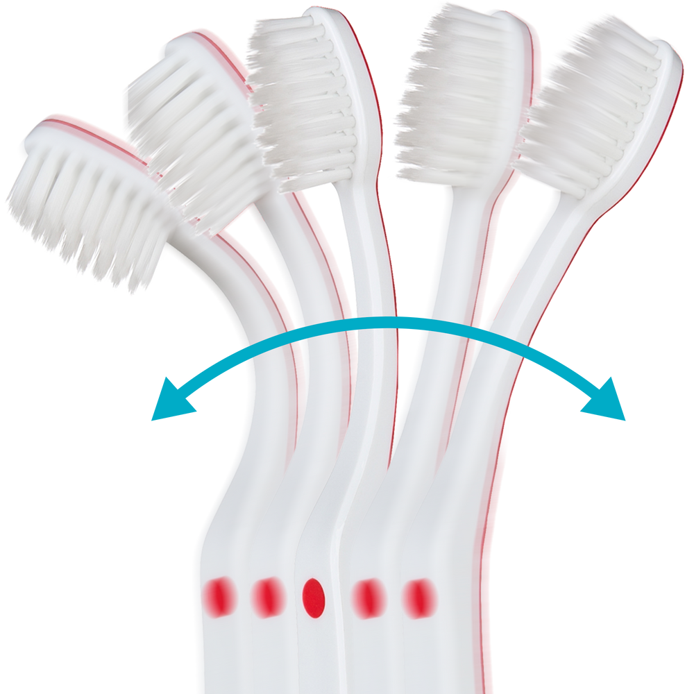 Brosse à Dents aux Brins Ultra Souples -  Flosserbrush Ultrasoft Duo Pack