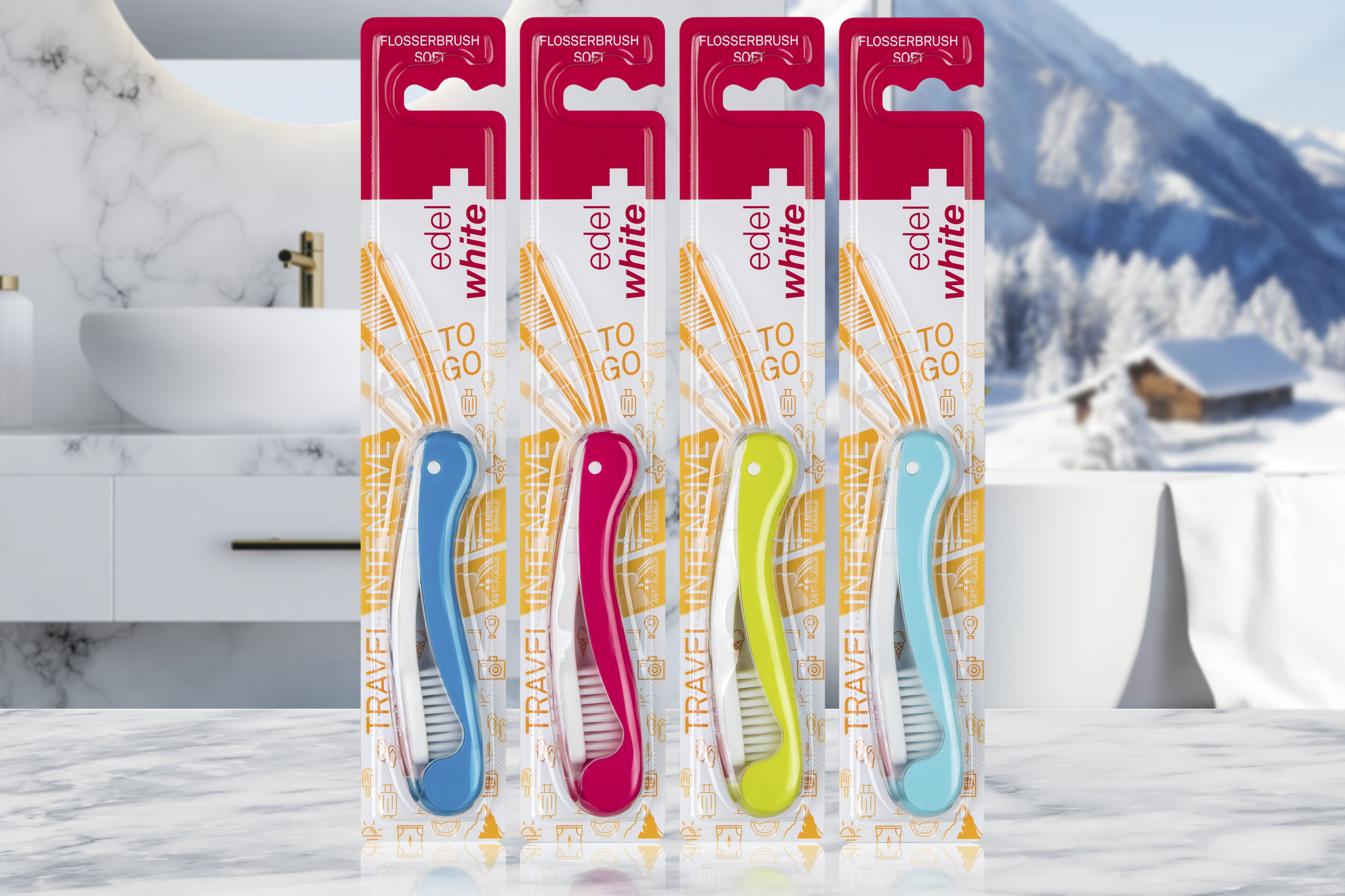 Brosse à Dents Voyageur - Flosserbrush To Go