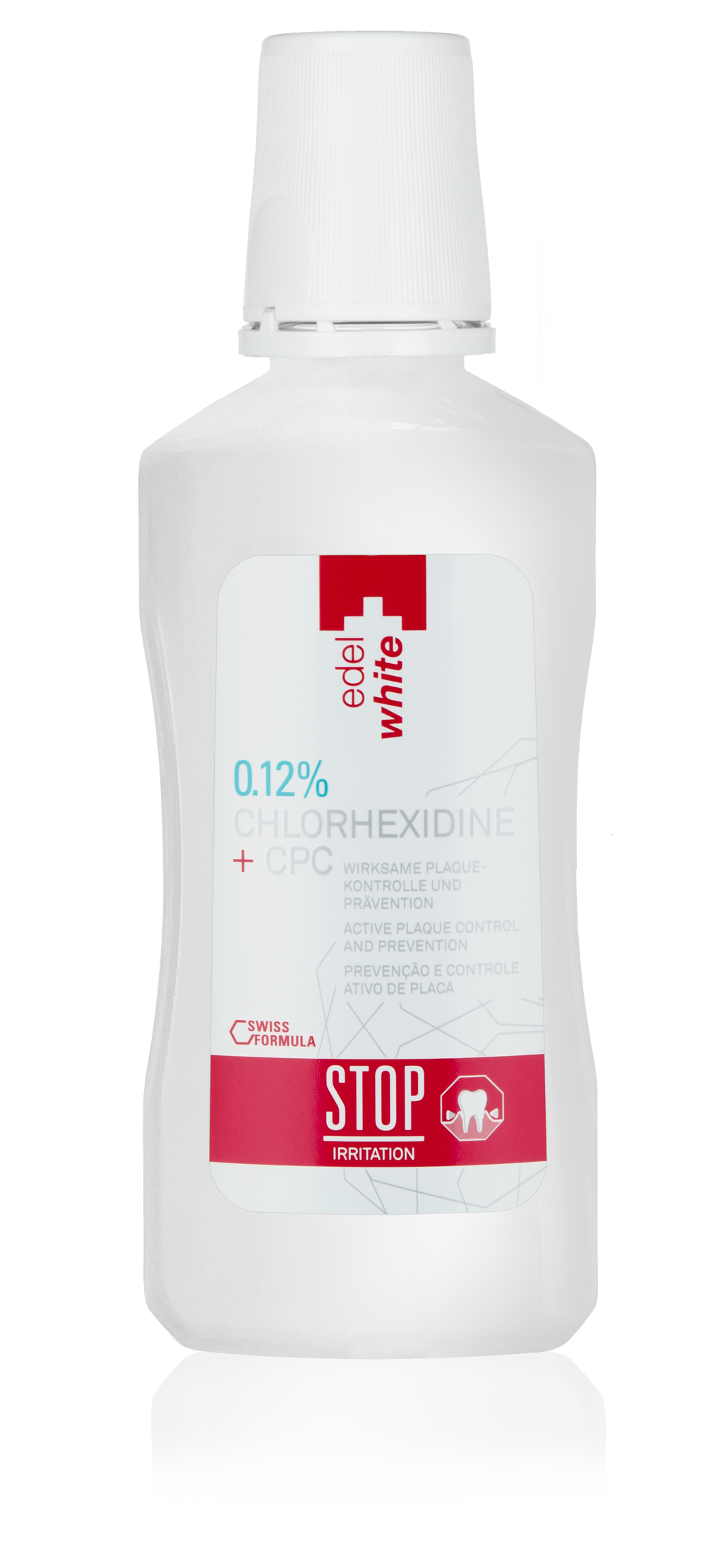 EW-CHX0.12 – Bain de bouche STOP Irritation à la chlorhexidine 0,12 % – 300 ml