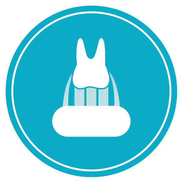 CleanCurl 3D Brosse à dents pour Implants, bagues et prothèses